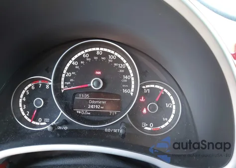 2014 Volkswagen Beetle 2.5L из США, поврежденный, VIN 3VWHX7AT7EM614979